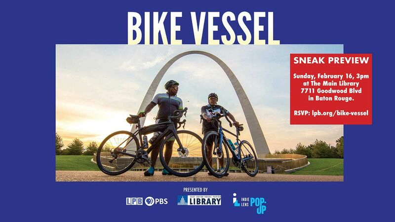 LPB & EAST BATON ROUGE PARISH LIBRARY PRESENT BIKE VESSEL,